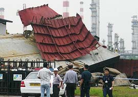 Two killed in shipyard blast at Benoi Road